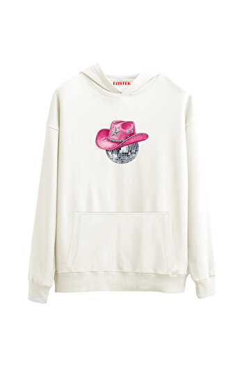 Açık Garaj Disco Cowboy Hoodie Premium 3 Thread Ş Fleece-Lined K Hooded Unisex, Women, Men Hoodie Sweatshirt