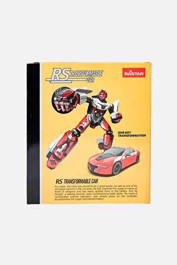 Rastar 2 In 1 RS Transformable Car, Red