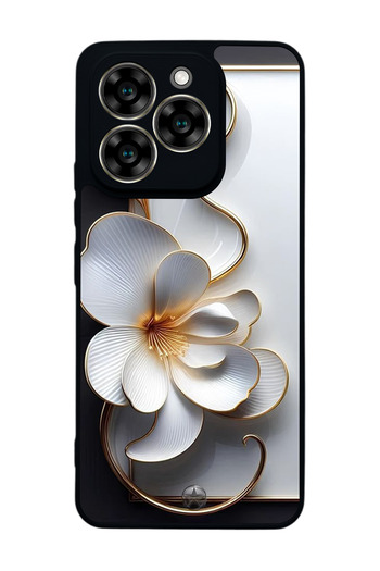 Aksel Kılıf Reeder S919 Compatible Printed , Matte Black, Soft Silicone, Protective, Shock Absorbing Cover, Case