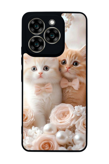 Aksel Kılıf Reeder S919 Compatible Printed , Matte Black, Soft Silicone, Protective, Shock Absorbing Cover, Case