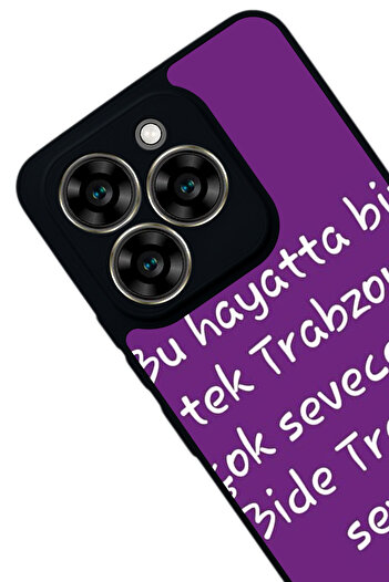 Aksel Kılıf Reeder S919 Compatible Printed , Matte Black, Soft Silicone, Protective, Shock Absorbing Cover, Case