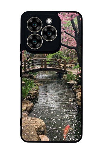 Aksel Kılıf Reeder S919 Compatible Printed , Matte Black, Soft Silicone, Protective, Shock Absorbing Cover, Case