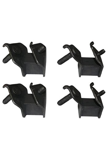 Generic YAQOUT Gx390/Gx420/Gx460 Generator Engine Rubber Shock Mounts, 5-8kW, Set of 4 (2 Large, 2 Small),