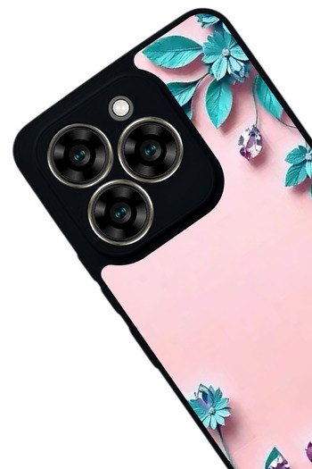 Aksel Kılıf Reeder S919 Compatible Printed , Matte Black, Soft Silicone, Protective, Shock Absorbing Cover, Case