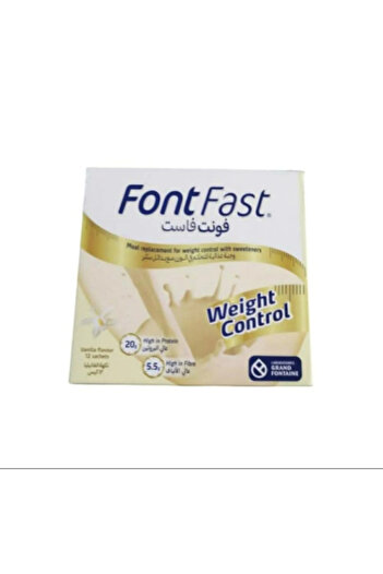 Melon FontFast dietary meal for weight control, 12 sachets