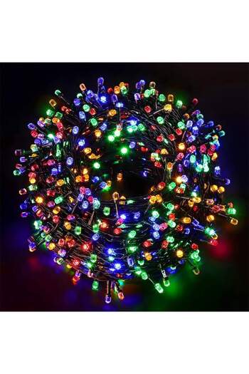 SIKS LED Linear Christmas Light Installation, 30 m, 300 LEDs, 8 Light Effects, Multicolor