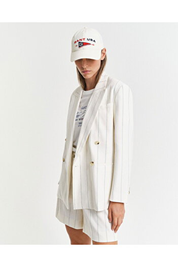 Gant Unisex Cream Logo Hat