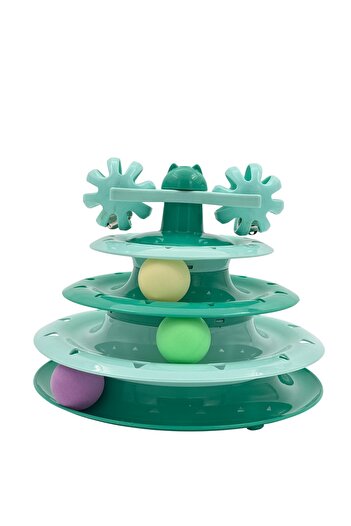 BİNDAWOOD B&D Cat Turnable Toy - Green