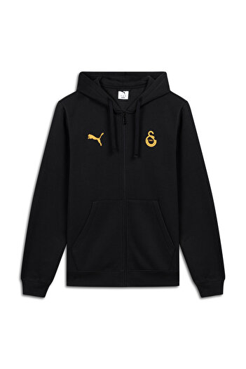 GSStore Galatasaray Puma Fermuarlı Kapüşonlu Sweatshirt 78291011