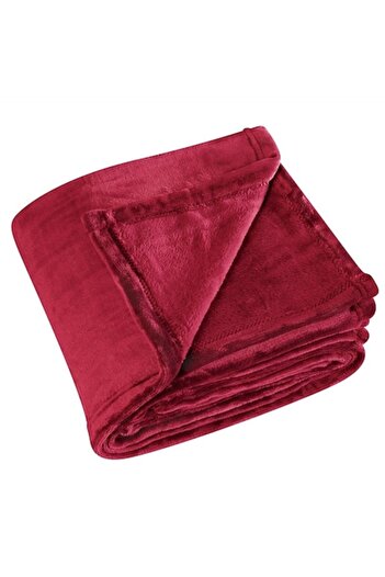 StartOver Soft and fluffy Coccolino blanket for 2 people, 200 x 230 cm, Maroon