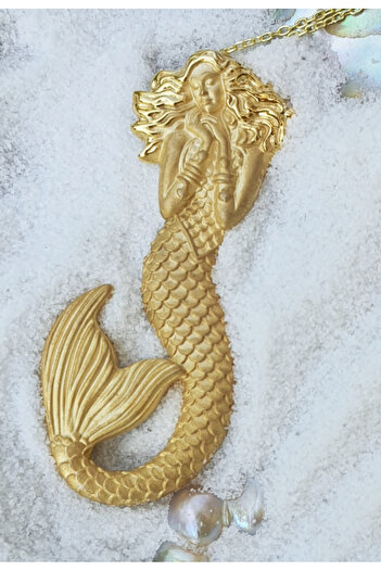 AİCHA JEWELLERY GÜMÜŞ KOLYE DENİZKIZI