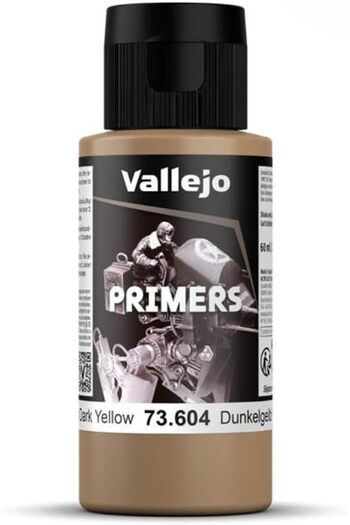 Vallejo 73.604 Surface Primer 60 ml, German Dark Yellow
