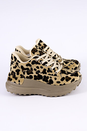 Mamito Ayakkabı Mdl 157 High-Sole Lace-Up Sneakers