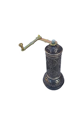 EHA EHA manual grinder, traditional for coffee, spices, 17 cm, antique brass color