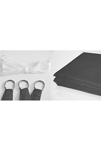 Autoalorria Waterproof codura sunshade sail 3x2m dark grey