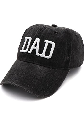 Generic Hiwelove Mom and Dad Embroidered Adjustable Baseball Caps - Couples Gift