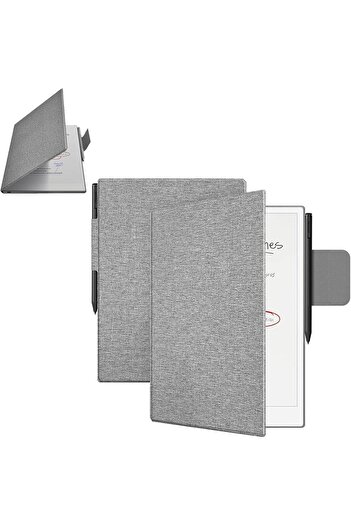 Other MuSylonz Case for reMarkable Paper Pro 11.8" (2024) - Auto Sleep/Wake, Magnetic PU Leather, Pen Clip