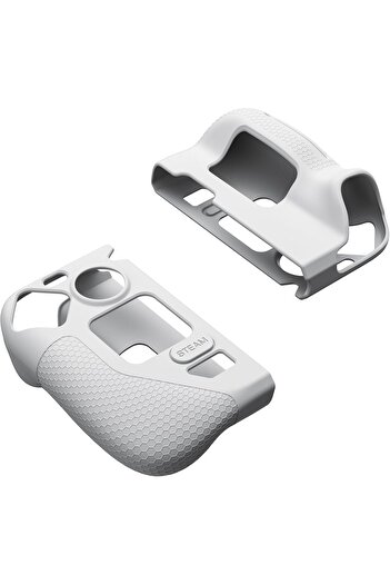 jsaux Silicone Protective Grip Case for Steam Deck (Left & Right) - Gray GP0016