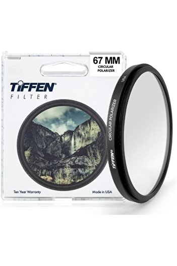 Tiffen - Circular Polarizer Filter 67mm Black (67CP)