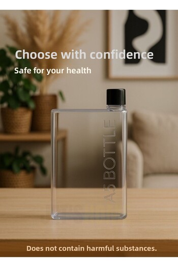 Jet's Home Slim A5 Water Bottle, Leakproof, Space Saving, Bpa Free Bag Compatible Water Bottle 420 ml