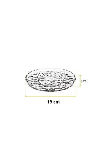 Perotti Ringo Line 6-Piece 13cm Tea Plate - Stylish and Functional Design