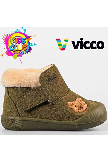 Vicco Kind First Step Βρεφικά Ορθοπεδικά Παιδικά Μποτάκια ΧΑΚΙ