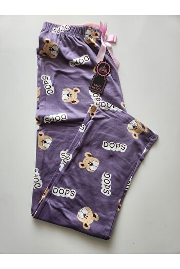 Lady Queen Pantaloni de pijama Şardonlu Milan 0013
