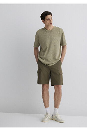 Mavi Khaki Cargo Shorts 0410262-80769
