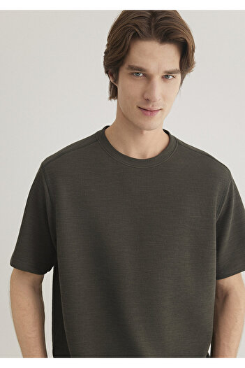 Mavi Χακί Basic T-Shirt Loose Fit / Loose Relaxed Fit 0612726 -71587