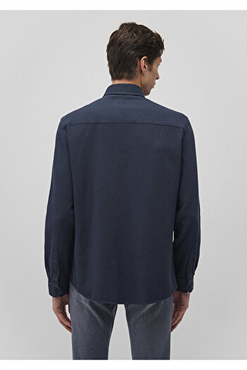 Mavi Lacivert Gömlek Slim Fit / Dar Kesim 0211237-81583