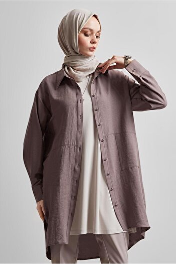 Alvina Shirt Collar Tunic 45325