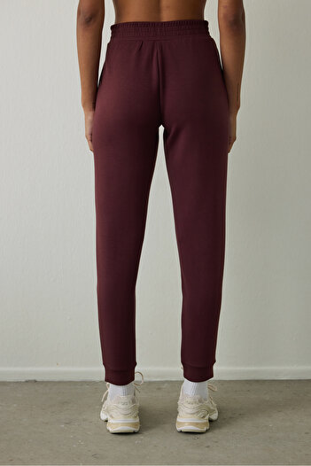 Penti Bordo Silky Feel Cepli Jogger Eşofman Altı