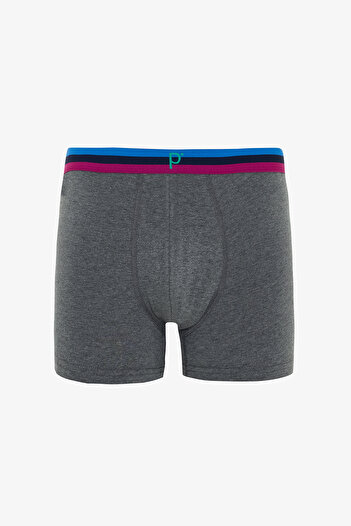 Penti Erkek Organik Logolu 3'lü Boxer