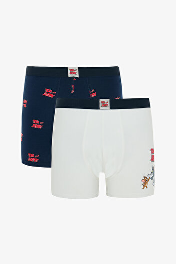 Penti Erkek Pamuklu Jerry 2'li Boxer