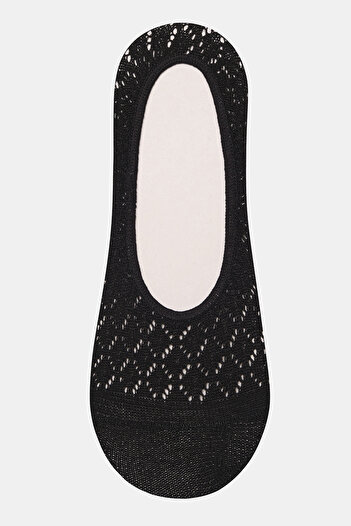 Penti Black Lace Ballerina Socks