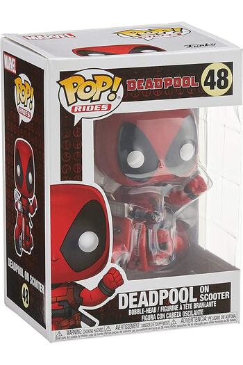Funko Pop Marvel - Deadpool On Scooter No:48