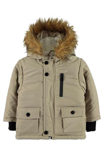 Civil Baby Kürklü 6-18 Ay Mont - Bej 12-18 Ay