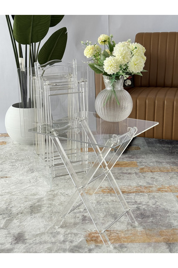 Living Acrylic tables set 4 pieces