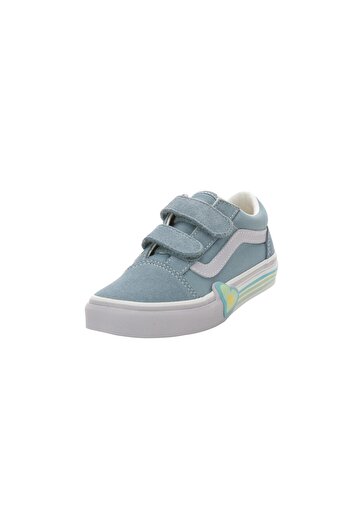 Vans Mavi Kız Çocuk Yürüyüş Ayakkabısı VN000D4DCFL1-Old Skool V Heart