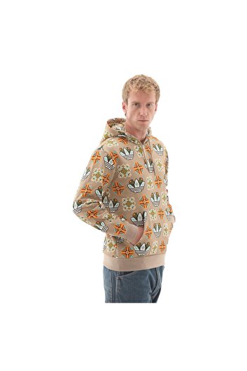 adidas Jw1084-E Graphic Lo Hd Men's Sweatshirt Cream