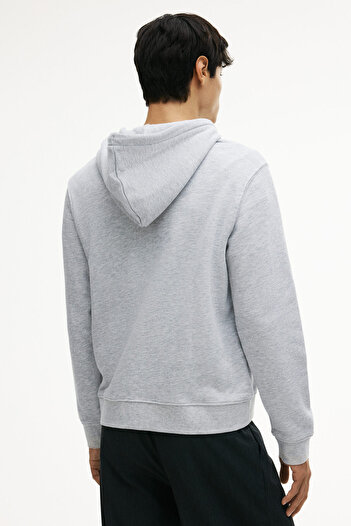 H&M Regular Fit Kapüşonlu ve Fermuarlı Üst