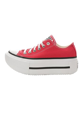 Converse A16515C-K Chuck Taylor All Star Lıft Double Stack Platform Kadın Spor Ayakkabı Kırmızı
