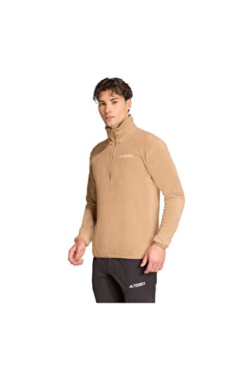 adidas Jm3122-E Mt Ess Hz Fl Men's Sweatshirt Brown
