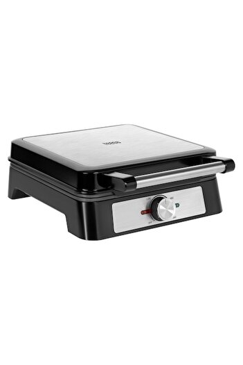 Teesa Aparat de făcut 4 vafe, oțel inoxidabil, 1600 W