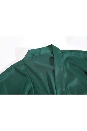 Generic owiter LONG Satin Robe for Women - Bride and Bridesmaid Dressing Robe for Wedding Party