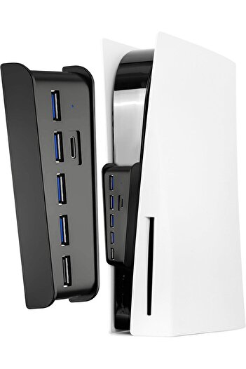 Other Joso USB Hub for PlayStation 5 High-Speed Type-C 3.1 (4x USB-A 2.0 + 1x USB-A 3.0 charging + 1x Type