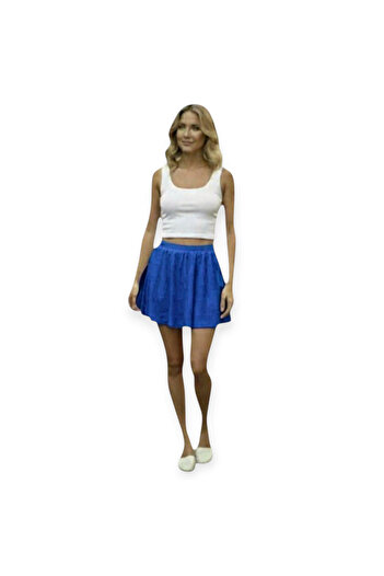 Jelly ekib Blue Mini Skirt