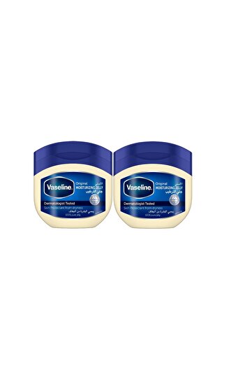 Vaseline Moisturizing Petroleum Jelly, for dry skin, Original, to heal skin damage, 450ml 2packs