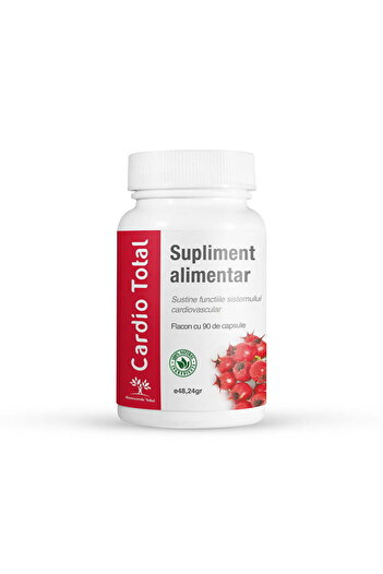 Sanoverde Total Dietary supplement for the heart, heart failure, blood pressure, Cardio Total, 60 caps