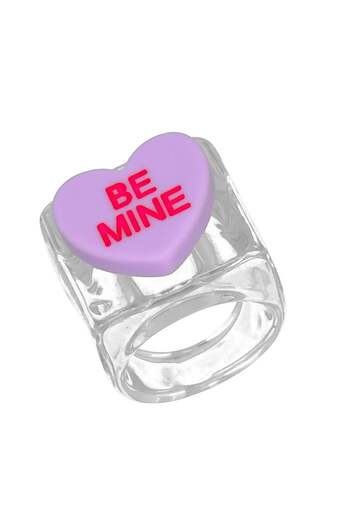 Fashionbox Be Mine Violet Ring